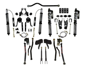 Skyjacker 07-16 Jeep JK 3.5-4.5in Long Arm LeDuc Series Coil-Over Kit (Requires Pitman Arm)