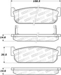 StopTech Street Brake Pads - Front