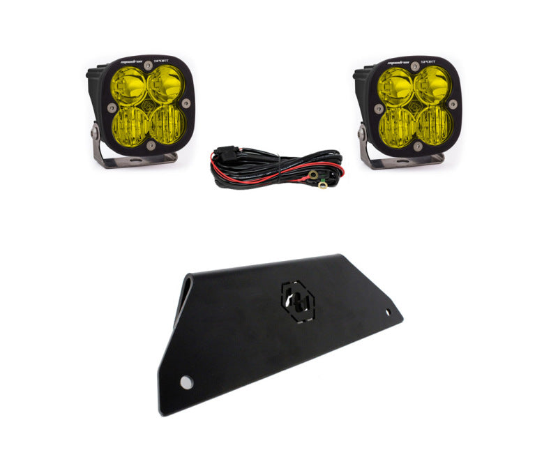 Baja Designs Polaris RZR Pro XP Lower Bumper LED Light Kit Sport D/C Amber