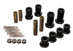 Energy Suspension 01-06 GM Silverado C2500 HD 2WD/K2500 HD 4WD Blk Front End Control Arm Bushing Set