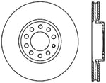 StopTech 15-18 Audi A3/A3 Quattro Cryo Sport Drilled & Slotted Front Right Rotor