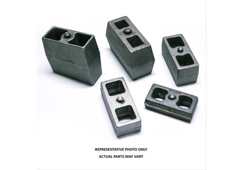 Superlift Universal Application - Rear Lift Block - 2in Lift - w/ 11/16 Pins - Pair