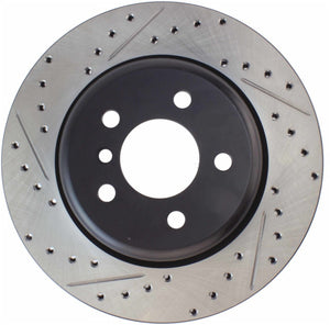 StopTech 2011-2013 BMW 535i / 2012-2016 BMW 640i Slotted & Drilled Rear Right Brake Rotor