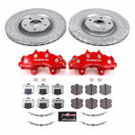 Power Stop 06-13 Chevrolet Corvette Front Z26 Street Kit w/Cals