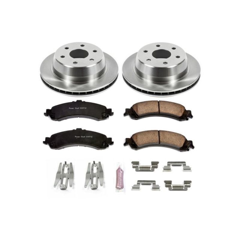 Power Stop 02-06 Cadillac Escalade Rear Autospecialty Brake Kit