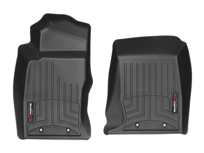 WeatherTech 2016+ Jaguar F-Type Front FloorLiner - Black (Fits Coupe/Convertible)