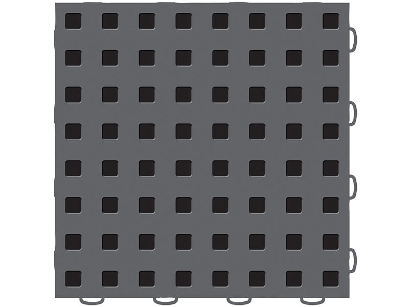 WeatherTech TechFloor - 3in x 12in Tiles(Left Loop) - Dark Grey/Black