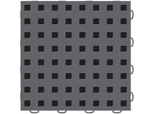 WeatherTech TechFloor - 12in X 12in Tiles - Dark Grey/Black **Order in Qtys of 10