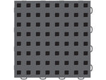 WeatherTech TechFloor - 3in x 12in Tiles(Right Loop) - Dark Grey/Black