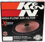 K&N X-Stream Top Filter Only 11in - Black