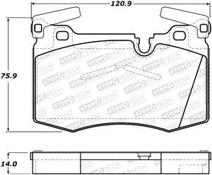 StopTech Street Brake Pads - Front