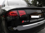 Spyder Audi A4 4Dr 06-08 LED Tail Lights Red Clear ALT-YD-AA406-G2-LED-RC