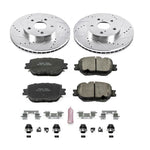 Power Stop 14-15 Lexus IS250 Front Z23 Evolution Sport Brake Kit