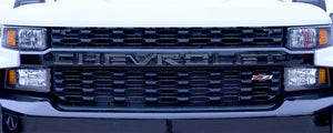 Putco 2020 Chevy Silverado HD - Grille Letters - Black Platinum Chevrolet Letters