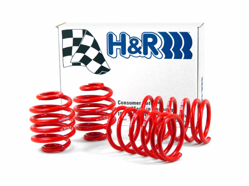 H&R 85-91 BMW 325e/325i/325is E30 Race Spring (Non Cabrio/Tuner Fitment)