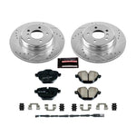 Power Stop 11-16 BMW 528i Rear Z23 Evolution Sport Brake Kit