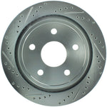 StopTech Select Sport 02-03 & 07-01 Dodge Ram 1500 / 04-09 Durango Slotted/Drilled Right Rear Rotor
