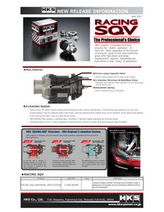 HKS RACING SQV UNIVERSAL BOV