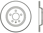 StopTech 09-16 Audi A4 Rear Left Cryo Slotted Rotor