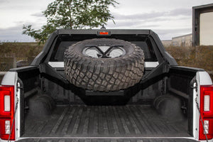 Addictive Desert Designs 2019 Ford Ranger HoneyBadger Chase Rack Tire Carrier (Req C995531410103)