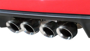 Corsa 2005-2007 Chevrolet Corvette C6 6.0L V8 Polished Xtreme Axle-Back Exhaust