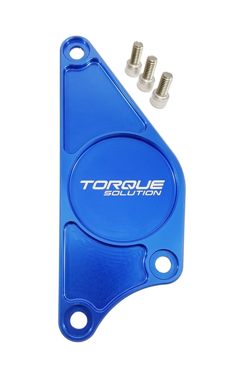 Torque Solution Billet Aluminum Cam Plate (Blue): Subaru BRZ / Scion FR-S 2013+