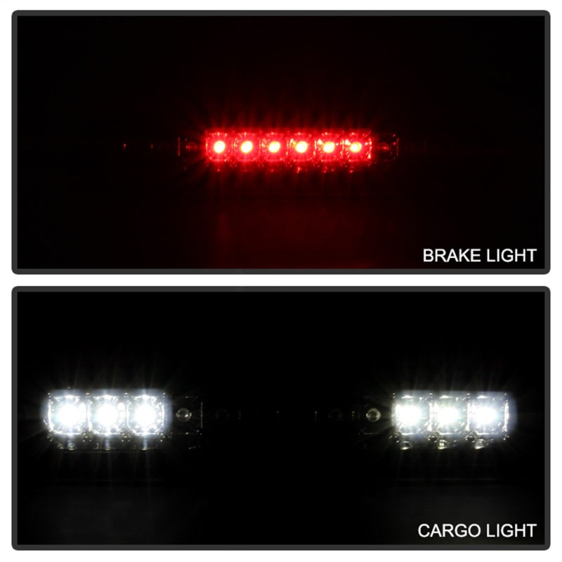 Xtune Ford F250 F350 F450 F550 99-14 / Ranger 95-03 LED 3rd Brake Light Smoke BKL-FF25099-LED-G2-SM