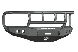 Road Armor 06-08 Dodge 1500 Stealth Front Winch Bumper w/Titan II Guard - Tex Blk