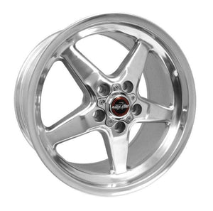 Race Star 92 Drag Star 17x9.50 5x4.75bc 6.88bs Direct Drill Polished Wheel