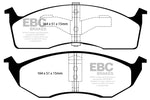 EBC 95-97 Chrysler Concorde 3.3 Ultimax2 Front Brake Pads