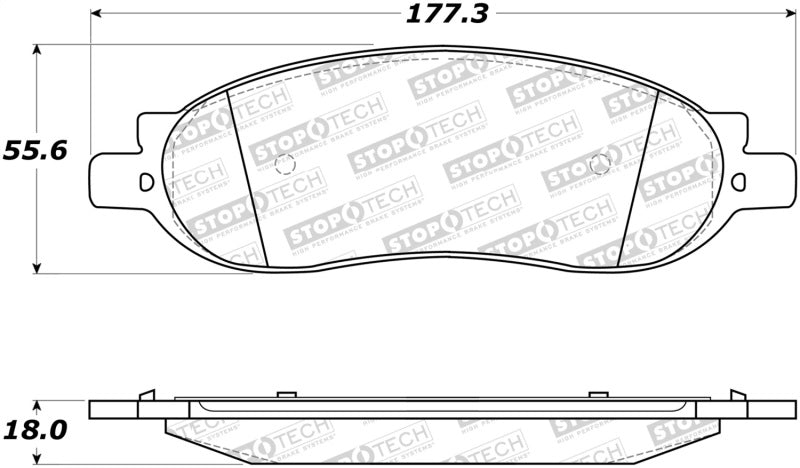 StopTech Street Brake Pads