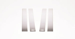 Putco 14-14 Chevrolet Silverado HD - (Crew Cab) - 4pcs Stainless Steel Pillar Posts Classic