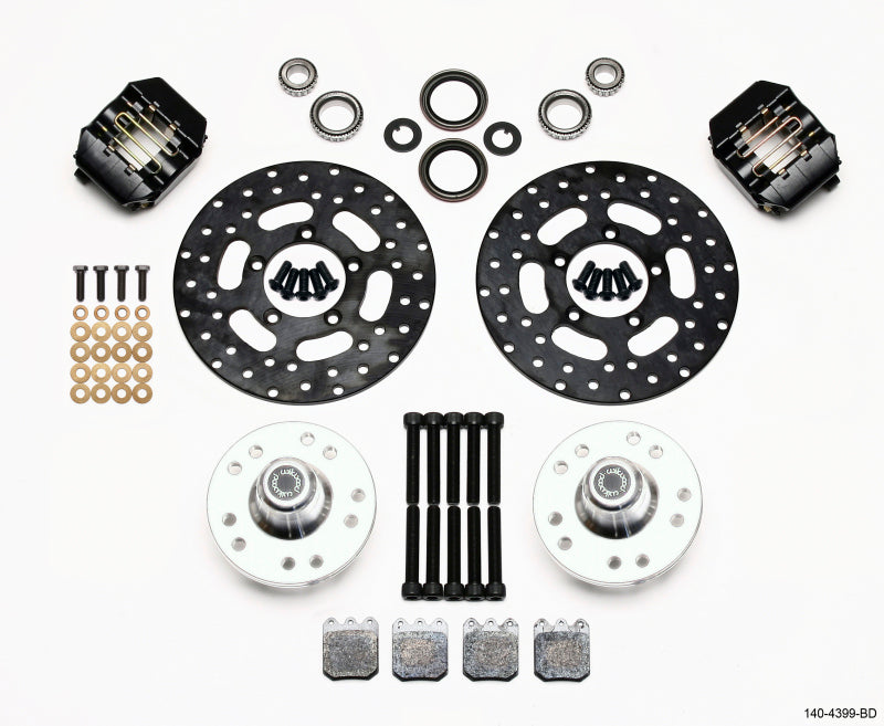 Wilwood Dynalite Single Front Drag Kit Drilled Rotor Chassis Eng. Strut