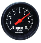 Autometer Z-Series 52mm 8000RPM Tachometer