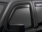 WeatherTech 2015+ Kia Sedona Front Side Window Deflectors - Dark Smoke