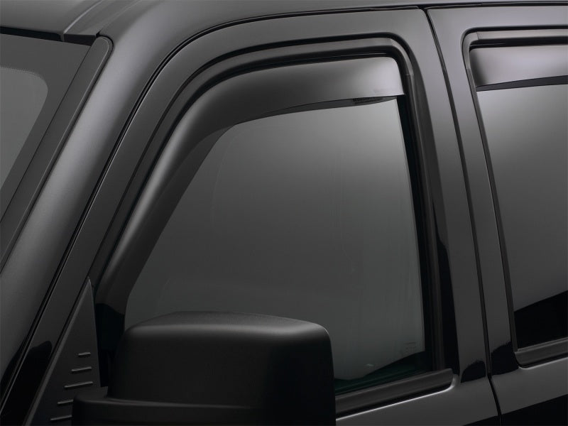 WeatherTech 16-24 Volvo XC90 Front Side Window Deflectors - Dark Smoke