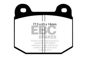 EBC Brakes Bluestuff Street and Track Day Brake Pads