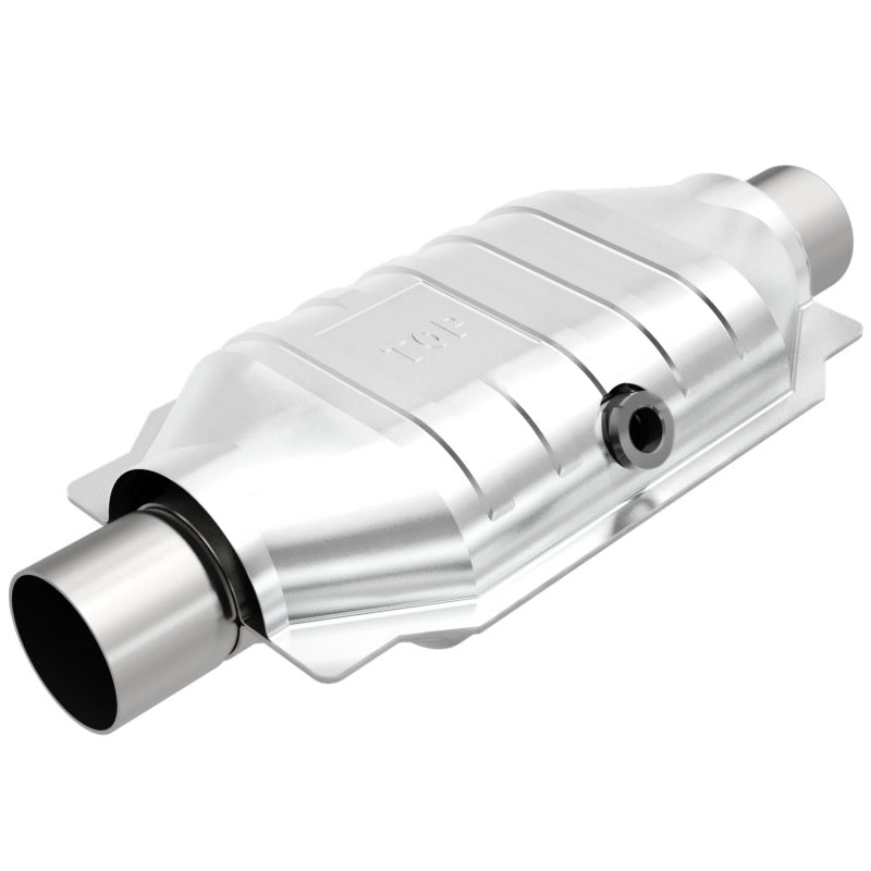 MagnaFlow Universal Catalytic Converter 2.5 Midbed O2 CA OBDII Ul