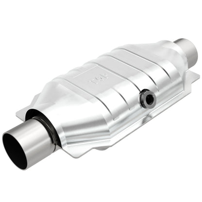 MagnaFlow Universal Catalytic Converter 2.5 Midbed O2 CA OBDII Ul