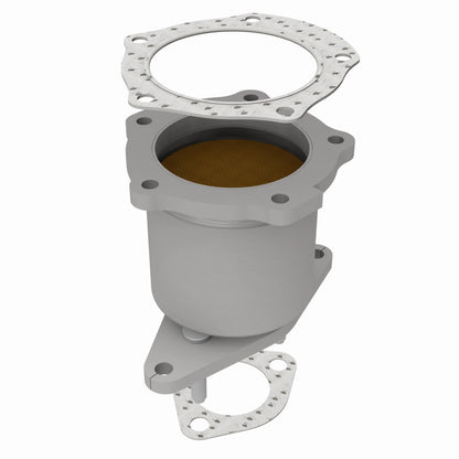 MagnaFlow Direct Fit Catalytic Converter 98 Mazda Protege Front