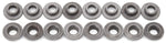 Edelbrock Valve Spring Retainers Steel Set of 16