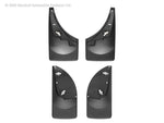 WeatherTech 08-10 Ford F250/F350/F450/F550 No Drill Mudflaps - Black