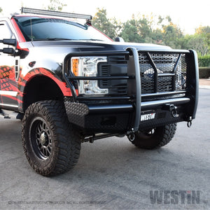 Westin/HDX Bandit 17-19 Ford F-250 / F-350 Front Bumper - Textured Black