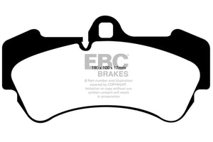 EBC 04-06 Porsche Cayenne 3.2L Bluestuff Front Brake Pads