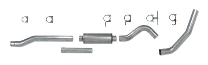 Diamond Eye KIT 4in Catback Single AL: 03-07 FORD 6.0L F250/F350