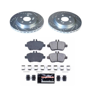 Power Stop 14-19 Mercedes-Benz CLA250 Rear Z23 Evolution Sport Brake Kit