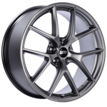 BBS CI-R 20x8.5 5x120 ET32 Platinum Silver Polished Rim Protector Wheel -82mm PFS/Clip Required