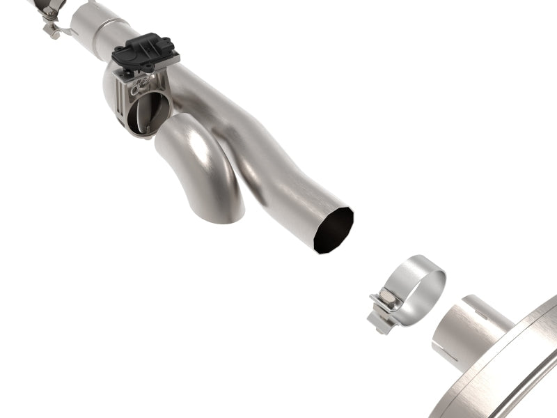 aFe Gemini XV 3in 304 SS Cat-Back Exhaust 09-18 GM Trucks V6-4.3/V8-4.8/5.3L w/ Black Tips