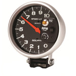 Autometer Sport-Comp 5 inch 10,000 RPM Pedestal Mount Tachometer (Shift-Lite on Control Shield)