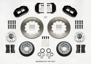 Wilwood Narrow Superlite 6R Front Hub Kit 14.00in Magnum Force Drop Spindle